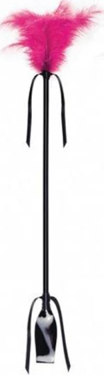 Secret Play Duster & Riding Crop Fuchsia