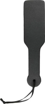 Easytoys Pu Leather Paddle Black 32.5cm