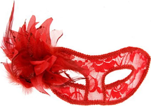 Red Transparent Mask
