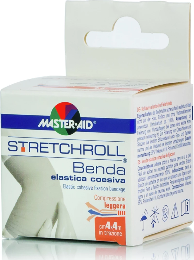 Master Aid Stretchroll 4mX4cm