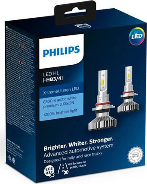 Philips HB3/HB4 X-tremeUltinon 12V 2τμχ