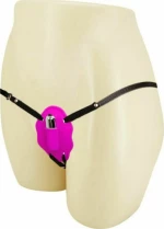 Baile Harness Vibrating Love Rider Pink