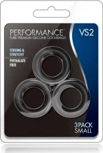 Blush Performance VS2 Cock Rings Small Black