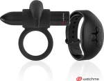 Black & Silver Cockring Burton Remote Black