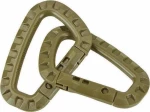 Mil-Tec Carabiner ABS Coyote 2τμχ