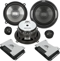 Esx Qe5.2C Ζεύγος Διαιρούμενων Ηχείων 2 Δρόμων 13Cm