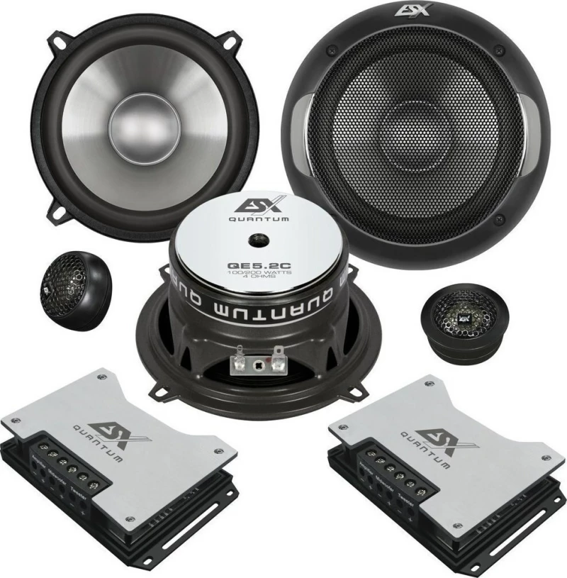Esx Qe5.2C Ζεύγος Διαιρούμενων Ηχείων 2 Δρόμων 13Cm