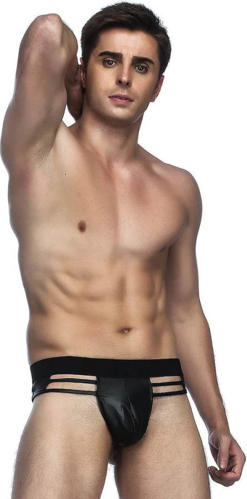 Tight Leather Men Sexy Panties