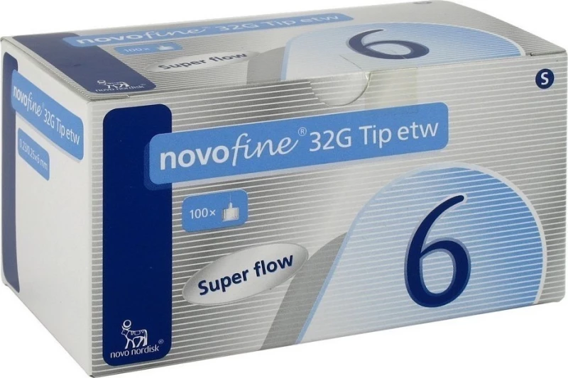 Novo Nordisk NovoFine 32G 6mm 100τμχ