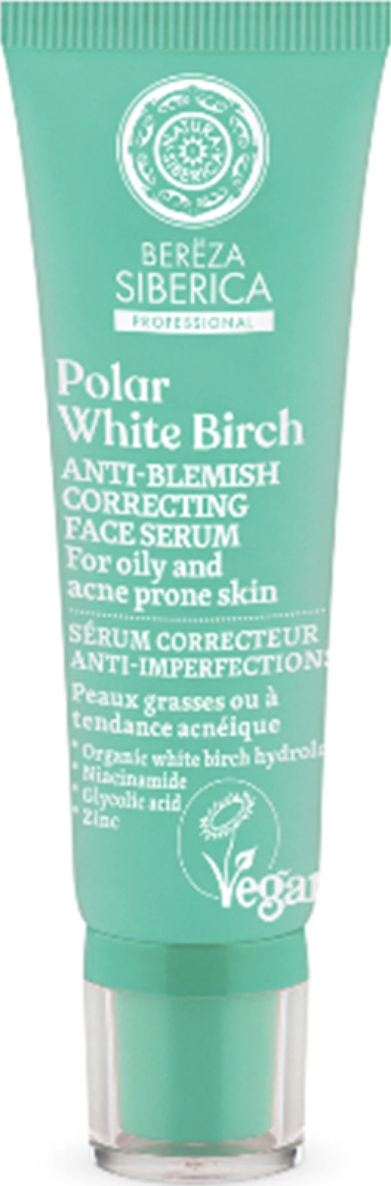 Natura Siberica Bereza Polar White Birch Anti-Blemish Correcting Face Serum 30ml