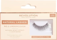 Revolution Beauty Natural Lashes 3 Undercover