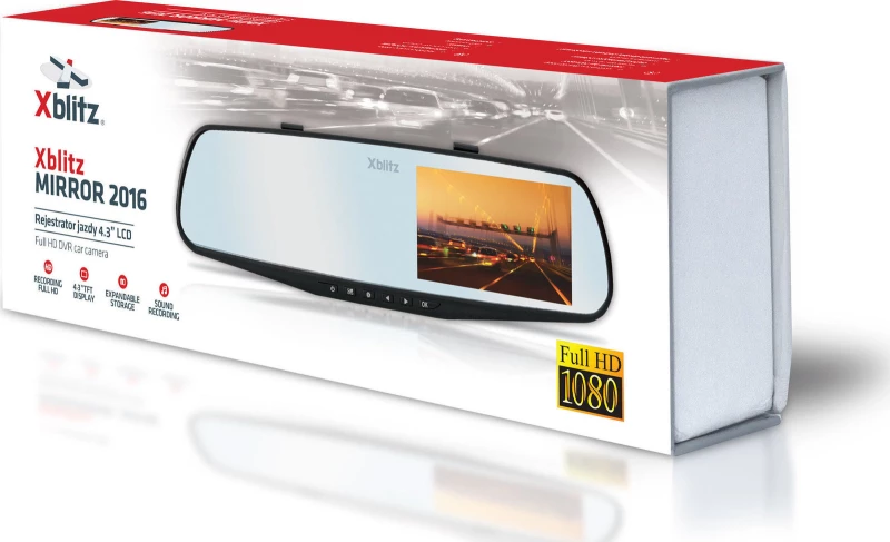 XBLITZ Mirror 2016 driving recorder