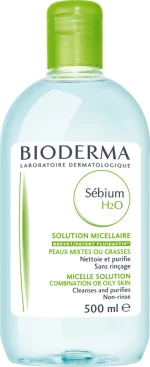 Bioderma Sebium Η2Ο Micelle Solution 500ml