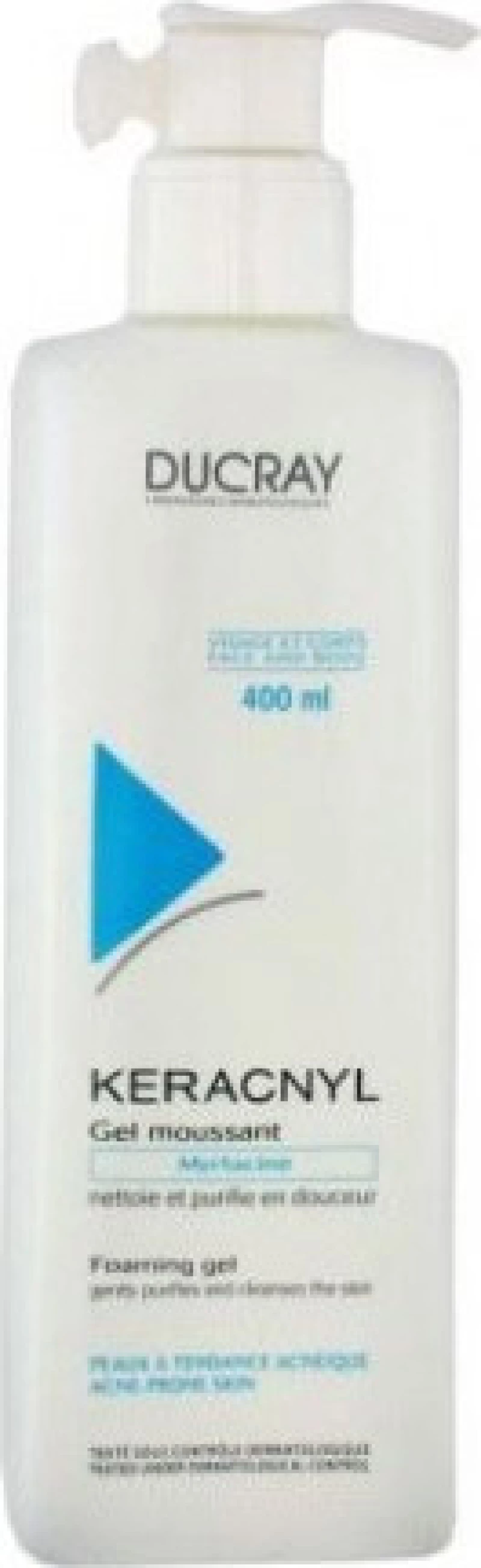 Ducray Keracnyl Foaming Gel Pump 400ml