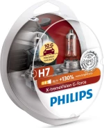Philips H7 X-tremeVision G-Force +130% 12V 2τμχ