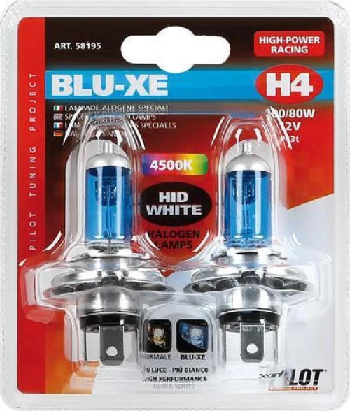 Lampa H4 Blu-Xe 100W 12V 2τμχ