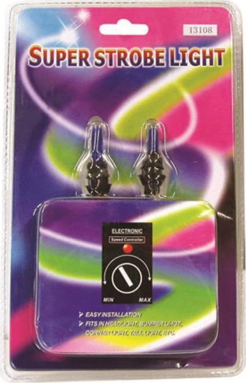 Autoline T10 Super Strobe Light 12V 2τμχ