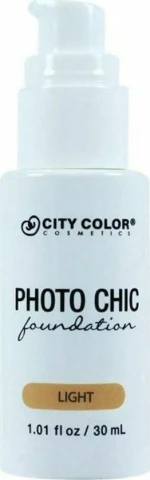 City Color Cosmetics Chic Foundation Demi Matte Finish Light 30ml