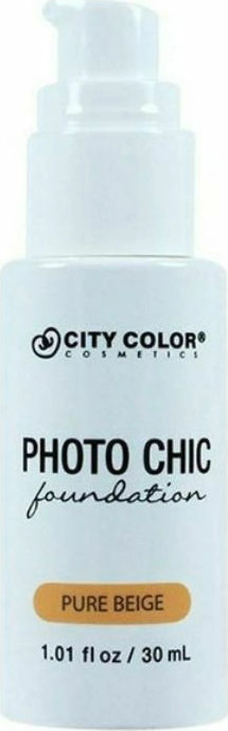 City Color Cosmetics Chic Foundation Demi Matte Finish 30ml