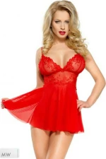 Demoniq Constance Red Babydoll Set