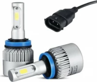 Led Λάμπες Φώτα H4 Αυτοκινήτου Σετ 2 Τεμάχια COB 36W H4 8000lm - Led Headlight 8000lm