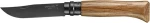 Opinel Black Oak Νo.08 - Δρυς - Νέο ! Κωδικός 002172