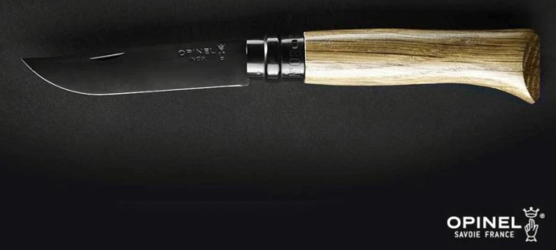 Opinel Black Oak Νo.08 - Δρυς - Νέο ! Κωδικός 002172