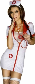 Chilirose Nurse Set red white