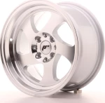 Japan Racing Wheels JR15 15x8 ET20 (4x100/108) Silver Machined Face