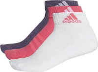 Adidas 3-Stripes Performance Ankle Socks 3 Pairs 3 ζεύγη