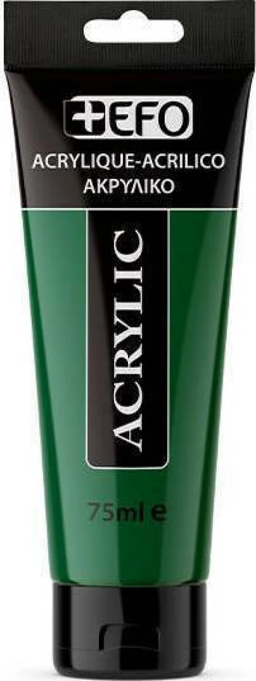 +Efo Acrylic 75ml 418 Green Deep