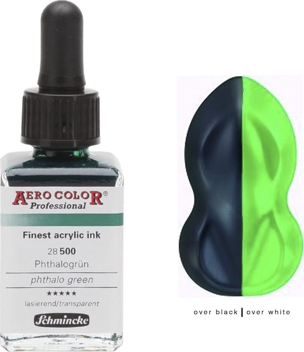 Schmincke Aero Color Professional 28ml 500 Pthalo Green