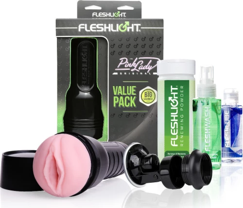 Fleshlight Classic Pink Lady Essential Pack