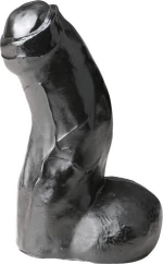 All Black Dildo 17cm Black