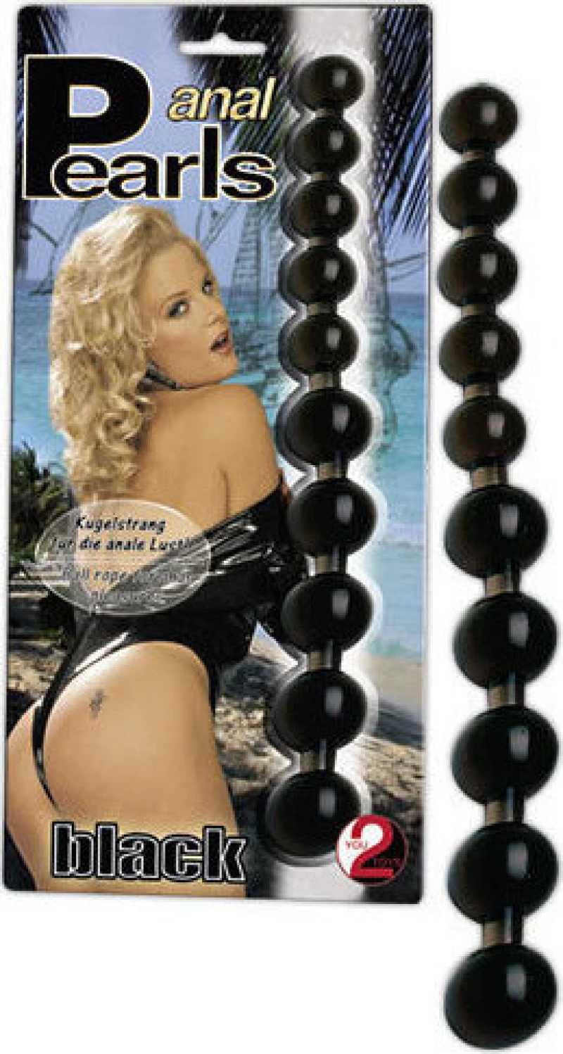 You2Toys Anal Pearls Black 27,5cm