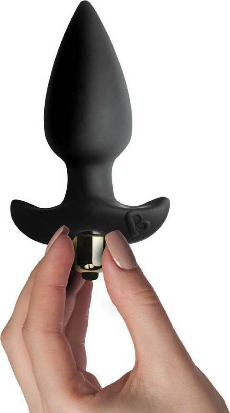 Rocks Off Butt Throb Black 7.6cm