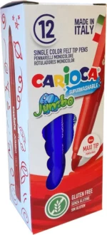 Carioca Jumbo 40130/2 Μπλε 12τμχ