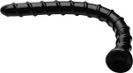 Hosed Swirl Anal Snake Black 45cm