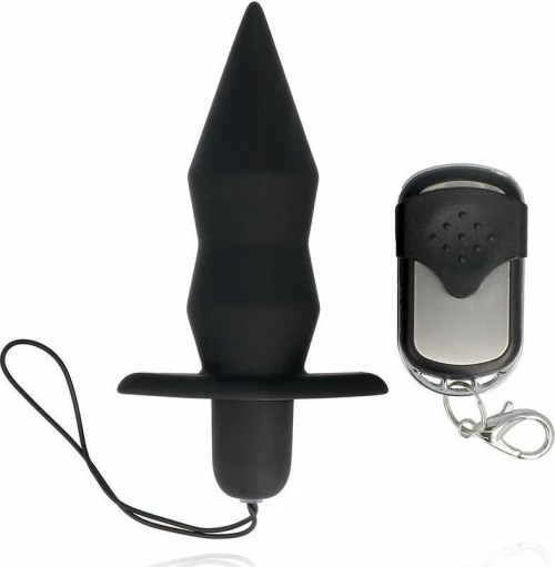 Spirit Anal Plug Remote Control Black