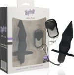 Spirit Anal Plug Remote Control Black