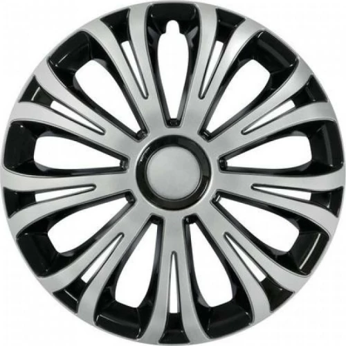 Lampa Σετ Τάσια Αυτοκινήτου Avera 4τμχ 14" Ασημί/Μαύρο