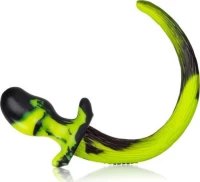 Oxballs Beagle Puppy Tail Medium Black/Yellow