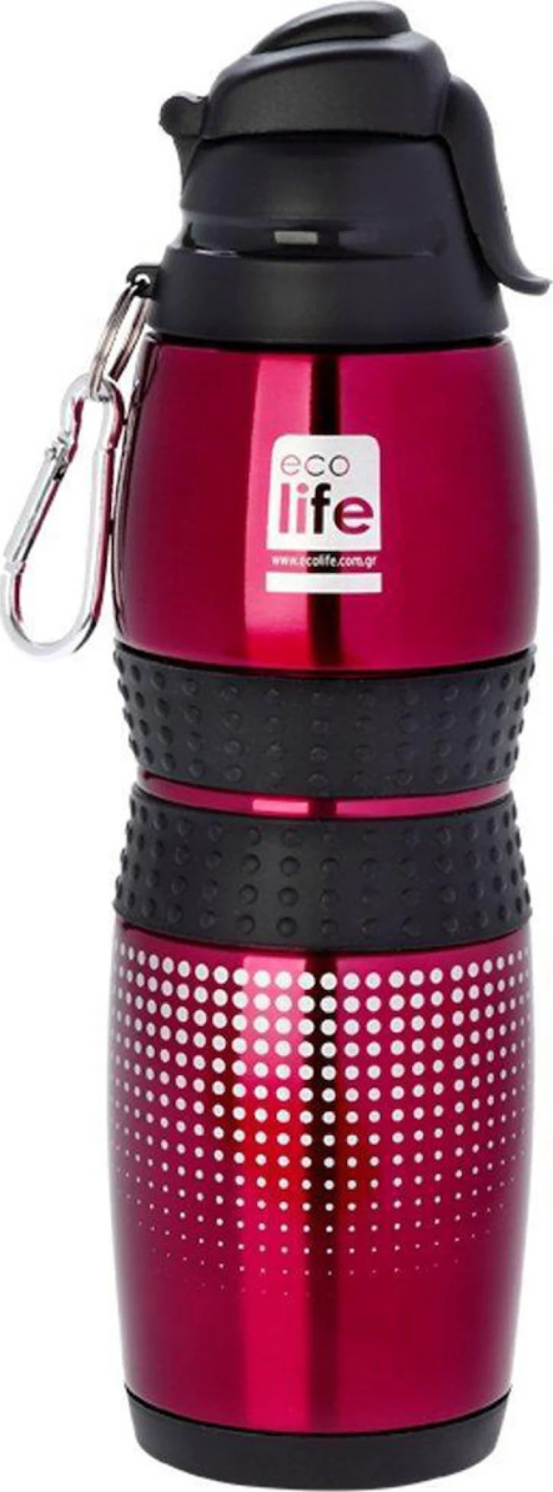 Ecolife Thermos Bottle Red 0.4lt