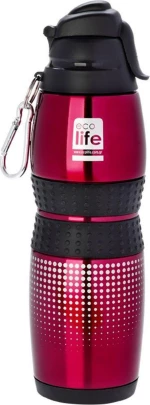 Ecolife Thermos Bottle Red 0.4lt
