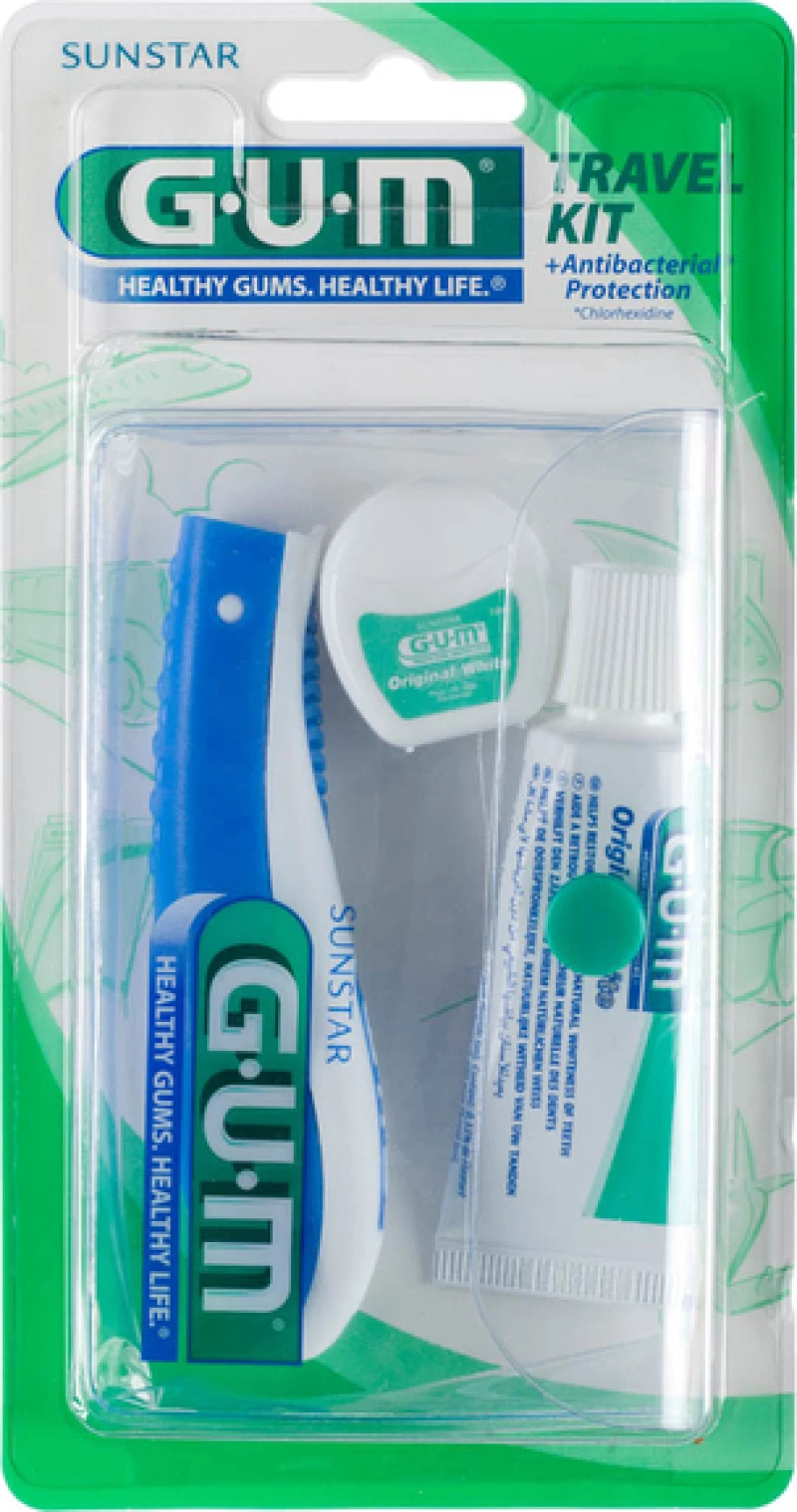 GUM Travel Kit 156 Μπλε
