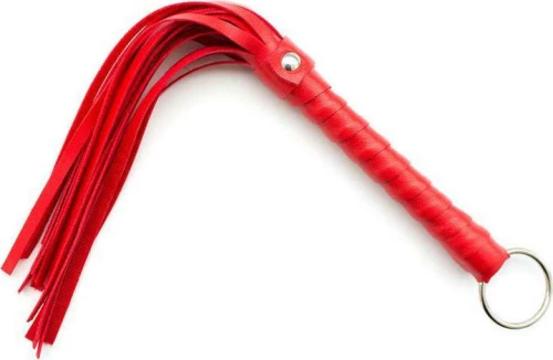 Fetish Addict Mini Flogger Red 28cm