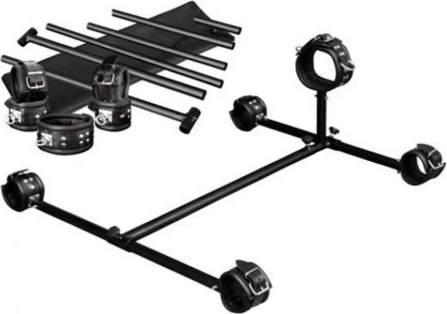 Kiotos King Bondage Metallic Restrain Black