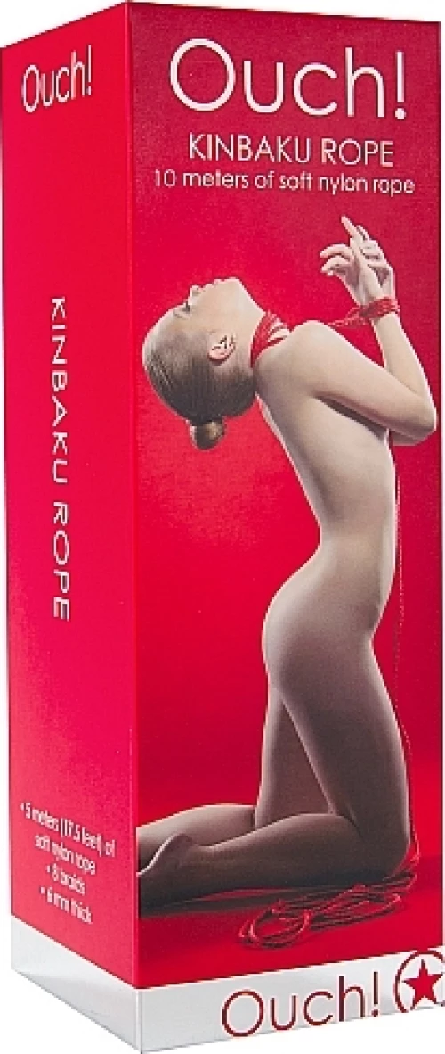 Shots Ouch Kinbaku Rope Red 10m