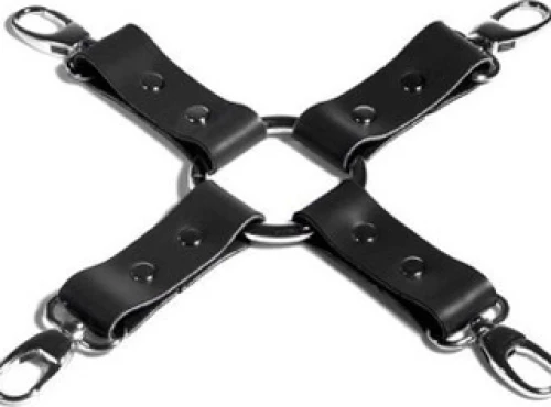 BDSM Δερμάτινος ενωτικός σταυρός