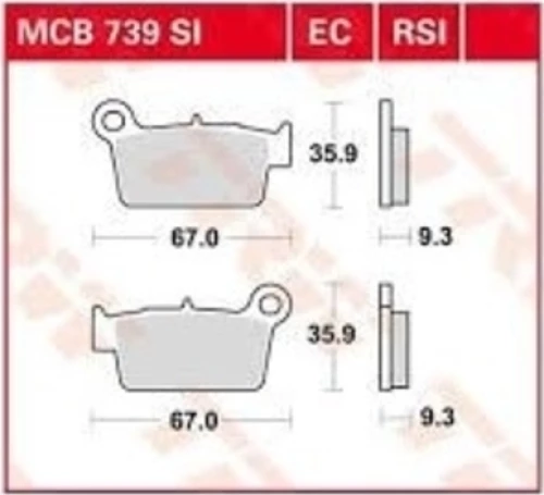 ΤΑΚΑΚΙΑ MCB739SI TRW LUCAS ΓΕΡΜΑΝΙΑΣ F367